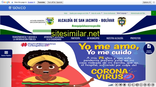 sanjacinto-bolivar.gov.co alternative sites