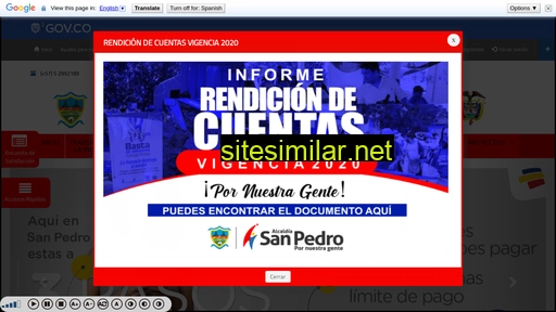sanpedro-sucre.gov.co alternative sites