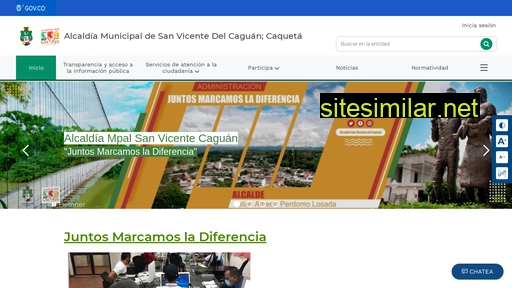 sanvicentedelcaguan-caqueta.gov.co alternative sites