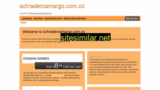 schradercamargo.com.co alternative sites