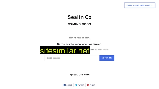 sealin.co alternative sites