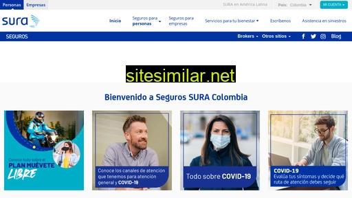 segurossura.com.co alternative sites