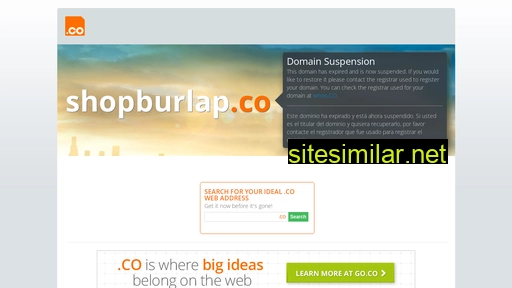 shopburlap.co alternative sites