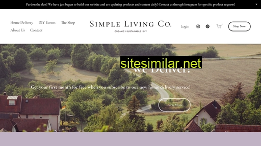 simplelivingshop.co alternative sites