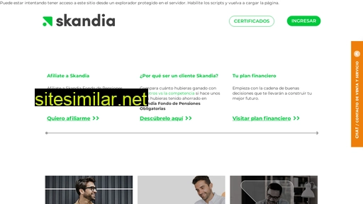 skandia.com.co alternative sites