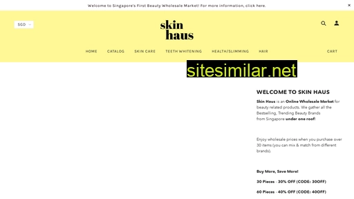 skinhaus.co alternative sites