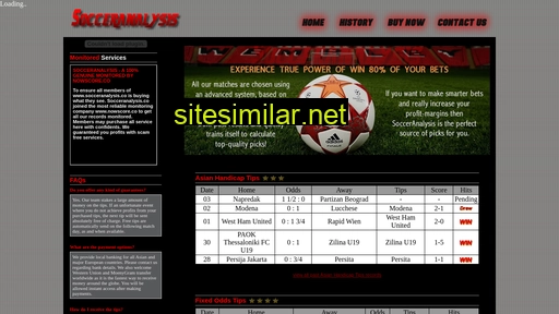 Socceranalysis similar sites