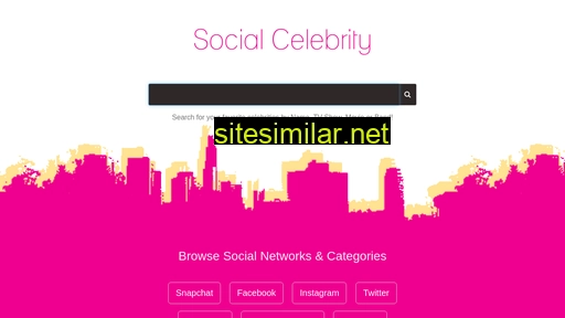 socialcelebrity.co alternative sites