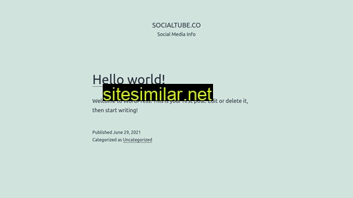 socialtube.co alternative sites