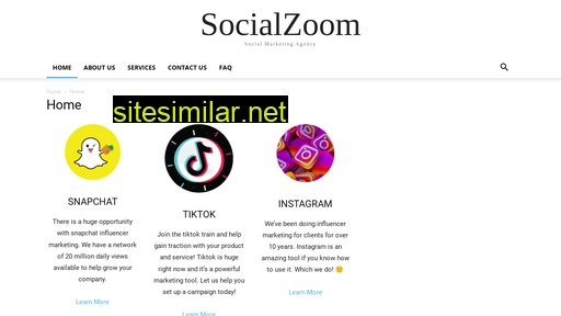 socialzoom.co alternative sites