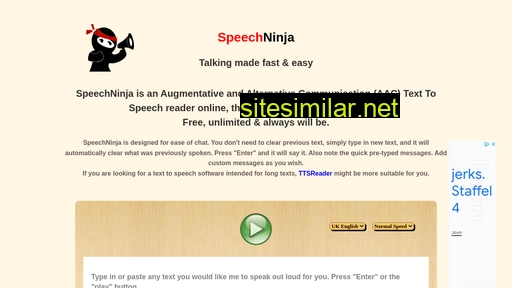 speechninja.co alternative sites