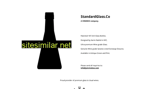 standardglass.co alternative sites