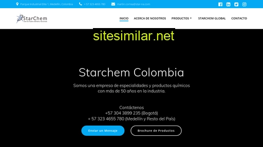 starchem.com.co alternative sites