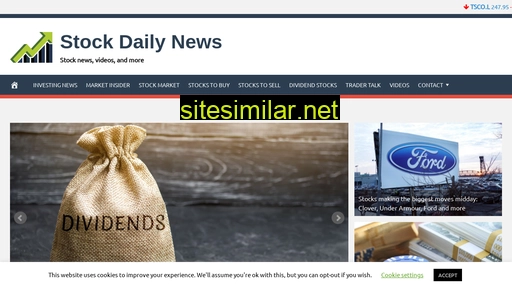 Stockdailynews similar sites