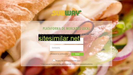 subwayfranquiciados.com.co alternative sites