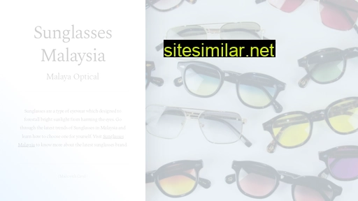 Sunglasses-malaysia similar sites