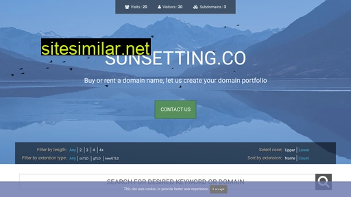sunsetting.co alternative sites