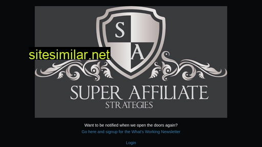 superaffiliatestrategies.co alternative sites