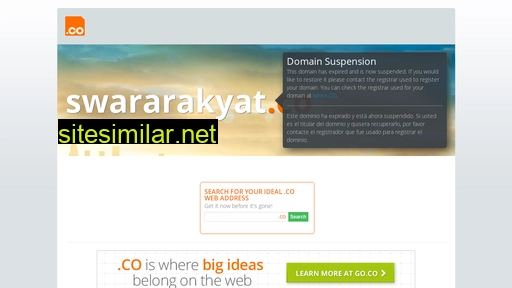 swararakyat.co alternative sites