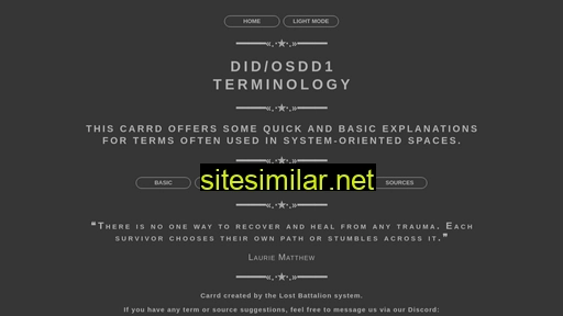 System-terminology-dm similar sites