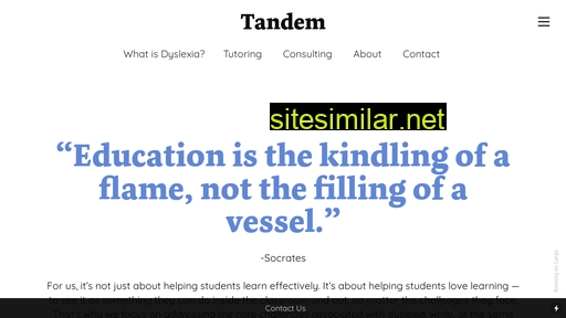 tandemlearning.co alternative sites