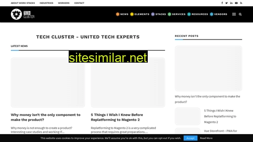 Techcluster similar sites