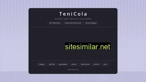 tenicola.carrd.co alternative sites