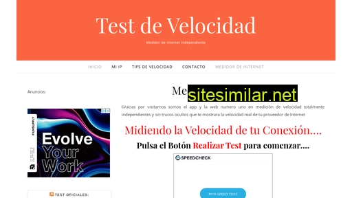 testdevelocidad.co alternative sites