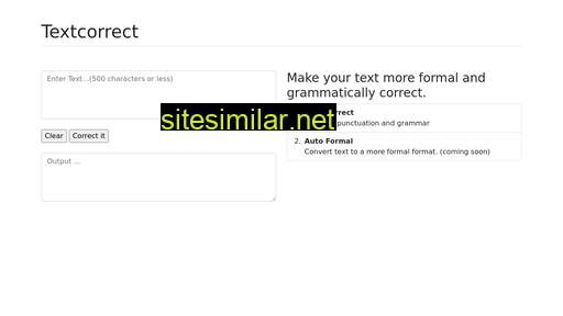 textcorrect.co alternative sites