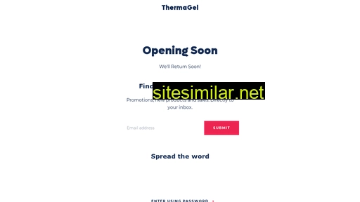 thermagel.co alternative sites