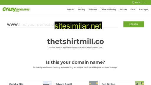thetshirtmill.co alternative sites