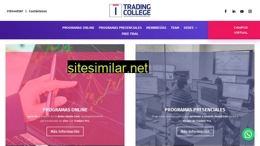 tradingcollege.co alternative sites