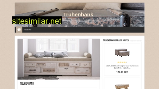 Truhenbank similar sites