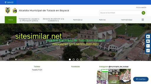 Tutaza-boyaca similar sites