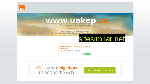 uakep.co alternative sites