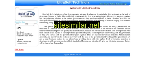 Ultrasoftindia similar sites