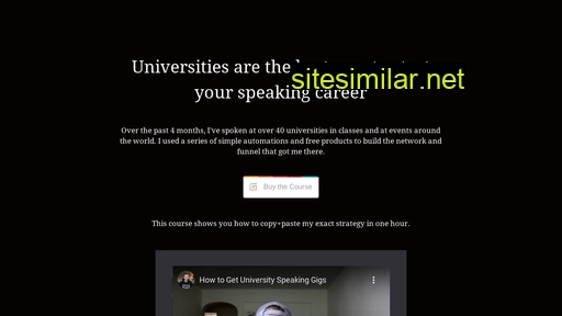 universityspeaking.carrd.co alternative sites