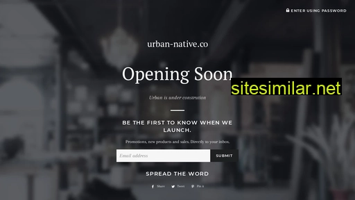 urban-native.co alternative sites
