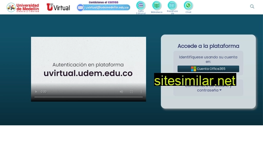 uvirtual.udem.edu.co alternative sites