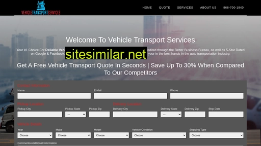 vehicletransportservices.co alternative sites