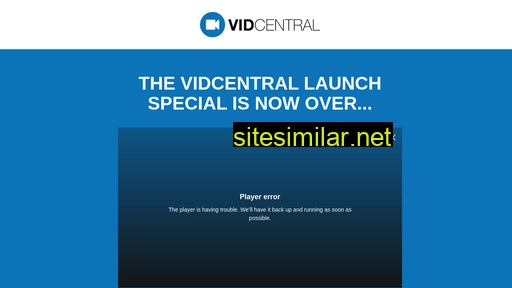 vidcentral.co alternative sites