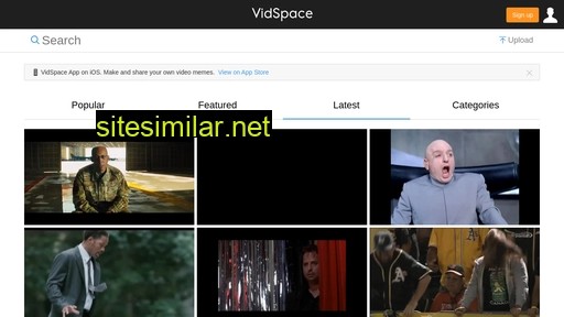Vidspace similar sites