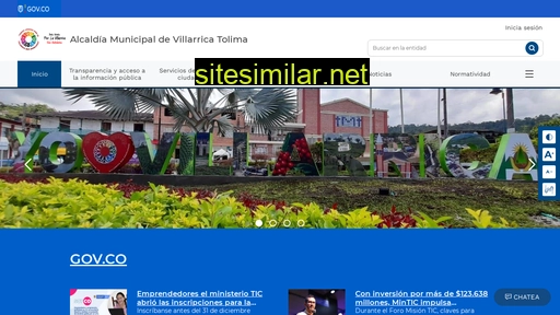 villarrica-tolima.gov.co alternative sites