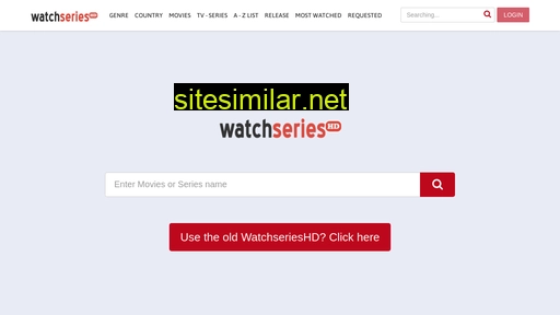 Watchserieshd similar sites