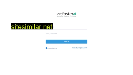 Wefoster-platform similar sites