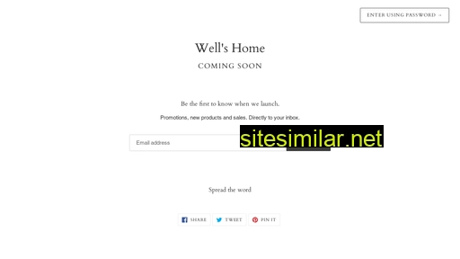 Wellshome similar sites