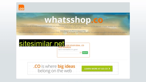 whatsshop.co alternative sites