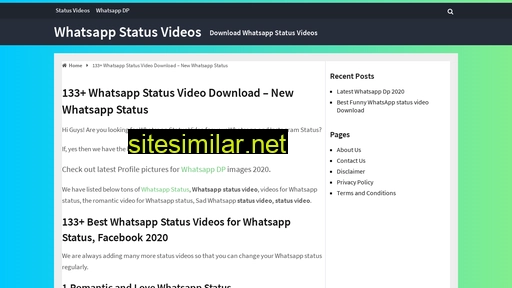 whatsappstatusvideos.co alternative sites