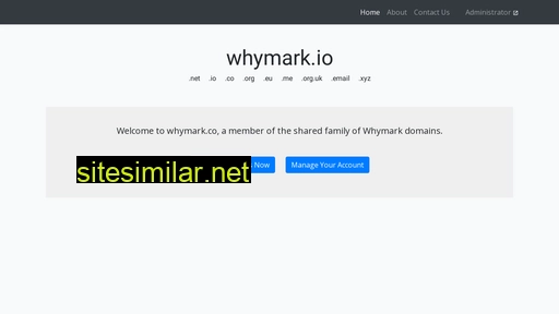 whymark.co alternative sites