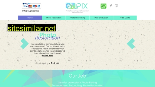 wupix.com.co alternative sites
